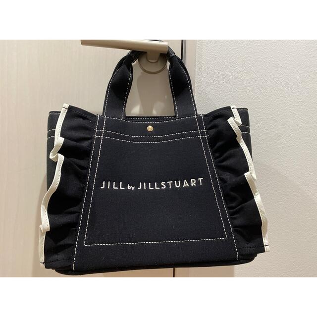 JILL by JILLSTUART フリルトート（小）ブラック