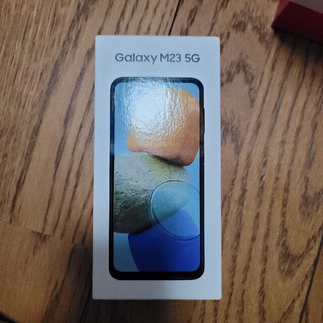 Galaxy(ギャラクシー)のgalaxy m23 5g ブルー　新品未開封 スマホ/家電/カメラのスマートフォン/携帯電話(スマートフォン本体)の商品写真