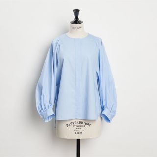 ハイク(HYKE)のmaison carree シャツ サックスブルー(シャツ/ブラウス(長袖/七分))