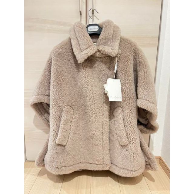 新作入荷Max Mara - 新品 マックスマーラ teddycape ケープテディ ...