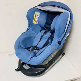 カーメイト(CAR MATE)のエールベベ クルット4i プレミアム　ナチュラルブルー　ISOFIX(自動車用チャイルドシート本体)