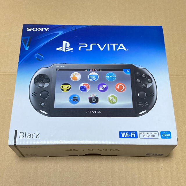 【新品未使用品】PS Vita PCH-2000ZA11 ブラック