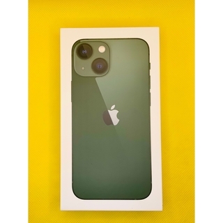 アップル(Apple)のiPhone 13 mini 256GB グリーン　新品未開封　Apple正規品(スマートフォン本体)