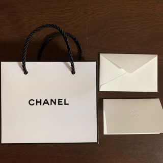 シャネル(CHANEL)のCHANEL ＊シャネル　ミニショッパーズ　メッセージカード付き(ショップ袋)