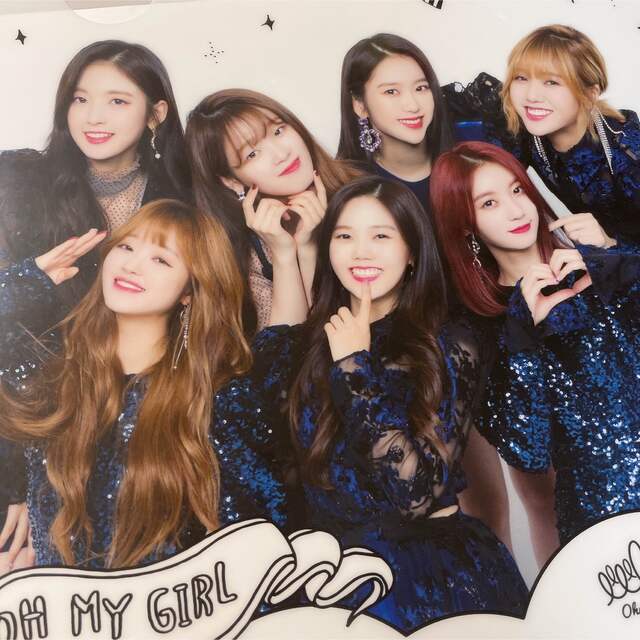 OH MY GIRL クリアファイル エンタメ/ホビーのタレントグッズ(アイドルグッズ)の商品写真