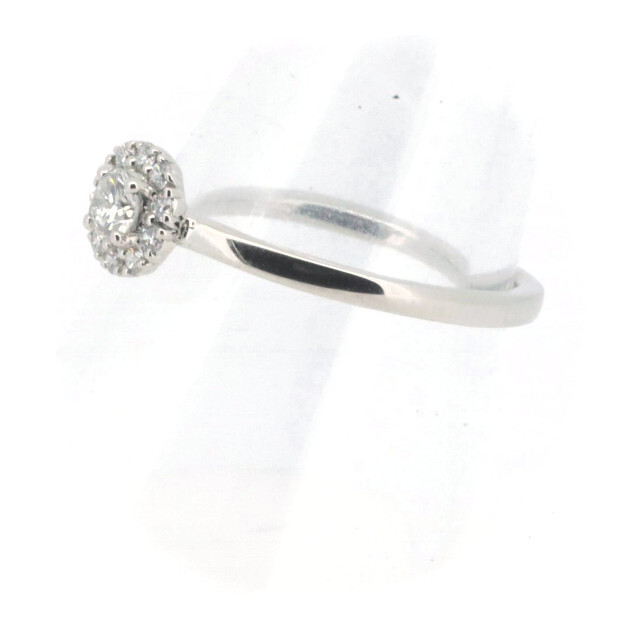 GSTV ダイヤモンド リング 指輪 0.159ct D0.10ct 15号 PT950(プラチナ)  レディースのアクセサリー(リング(指輪))の商品写真