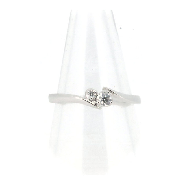 4℃(ヨンドシー)のヨンドシー ダイヤモンド リング 指輪 10号 K18WG(18金 ホワイトゴールド) レディースのアクセサリー(リング(指輪))の商品写真