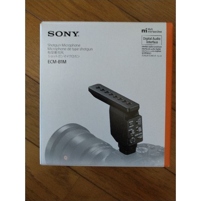 SONY(ソニー)のSONY ショットガンマイクロホン ECM-B1M スマホ/家電/カメラのカメラ(その他)の商品写真
