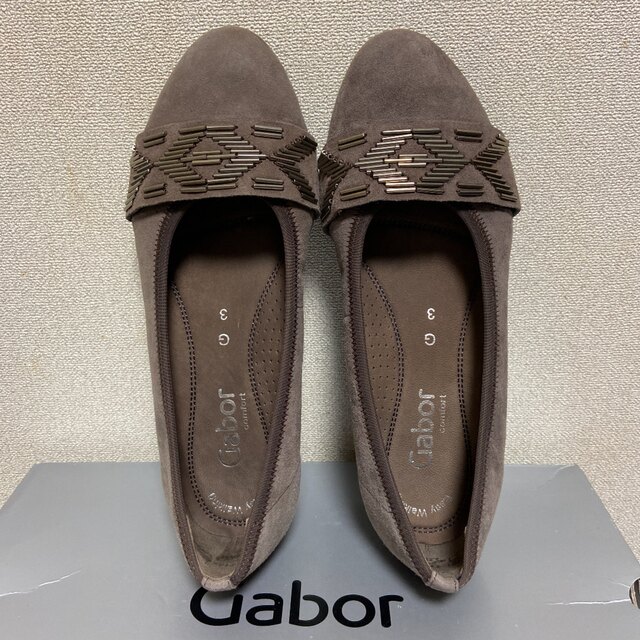 Gabor(ガボール)の超美品　ガボール　スエード靴 レディースの靴/シューズ(ローファー/革靴)の商品写真