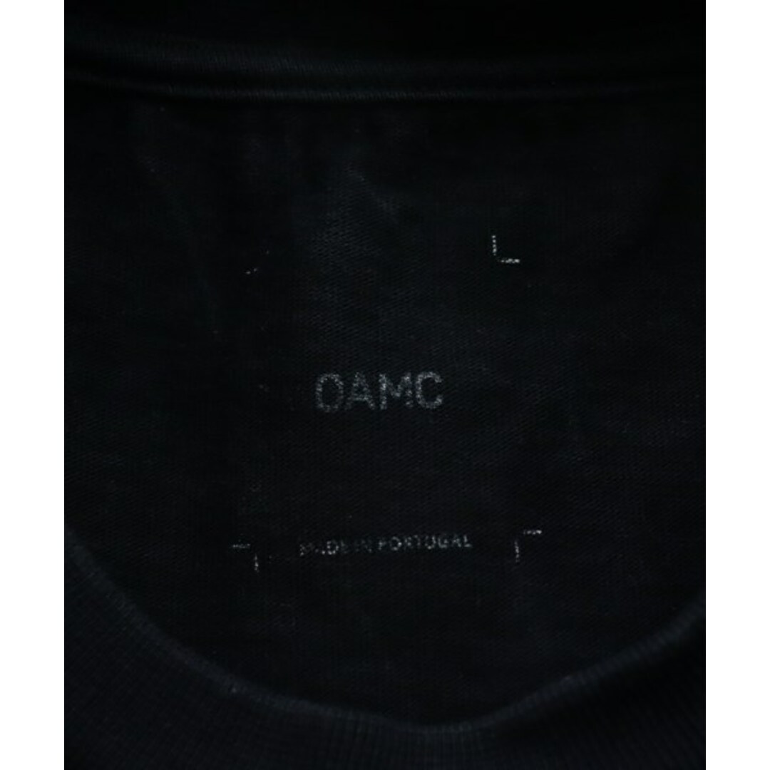 OAMC(オーエーエムシー)のOAMC オーエーエムシー Tシャツ・カットソー S 黒 【古着】【中古】 メンズのトップス(Tシャツ/カットソー(半袖/袖なし))の商品写真