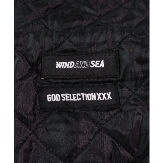 WIND AND SEA》ウィンダンシー×ゴッドセレクション パーカー 古着