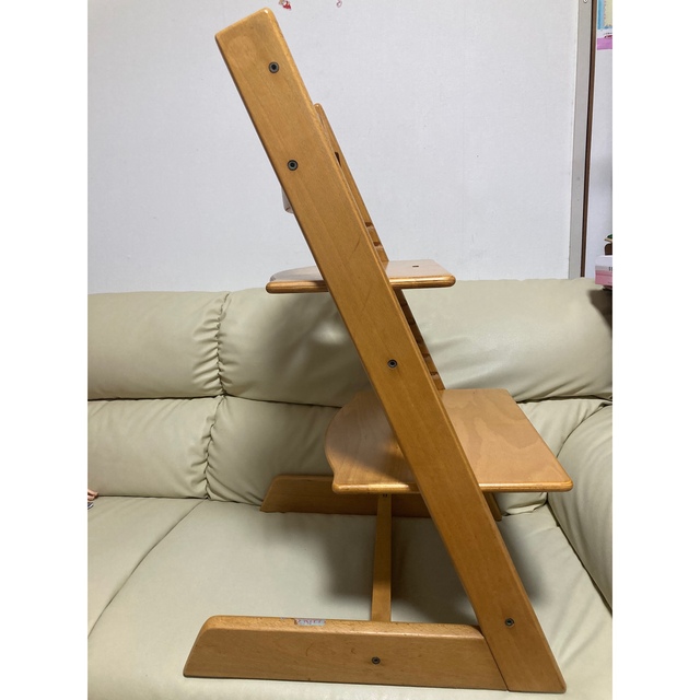 Stokke(ストッケ)の【本日限定価格】ストッケ　トリップトラップ　ベビーチェア  ハイチェア  キッズ/ベビー/マタニティの寝具/家具(その他)の商品写真