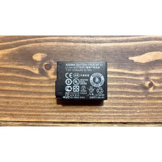 SIGMA(バッテリー/充電器)のフリマアイテム一覧 SIGMA(バッテリー/充電器)のフリマアイテム一覧