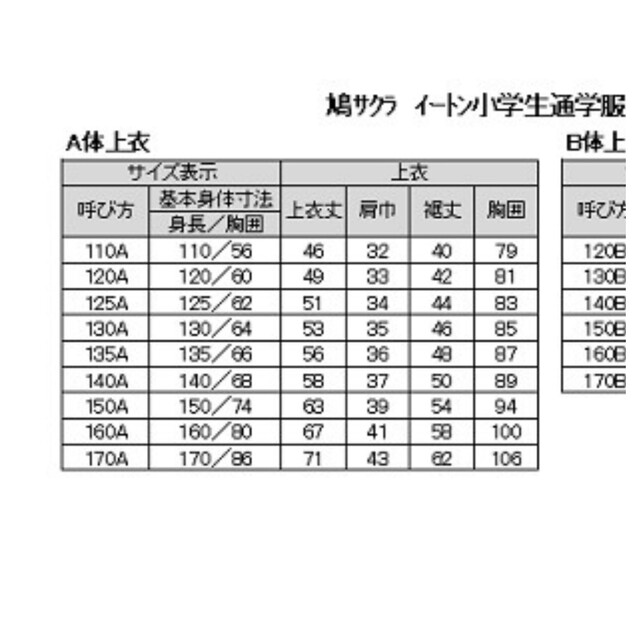 小学校制服(上着)基準服120A日本製 キッズ/ベビー/マタニティのキッズ服男の子用(90cm~)(ジャケット/上着)の商品写真