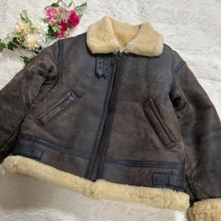 U.S. ARMY STYLE リアルムートンB-3フライトの通販|ラクマ