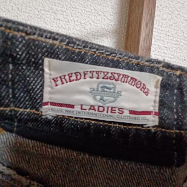 FRED FITZSIMMONS　ハイウエストデニム レディースのパンツ(デニム/ジーンズ)の商品写真