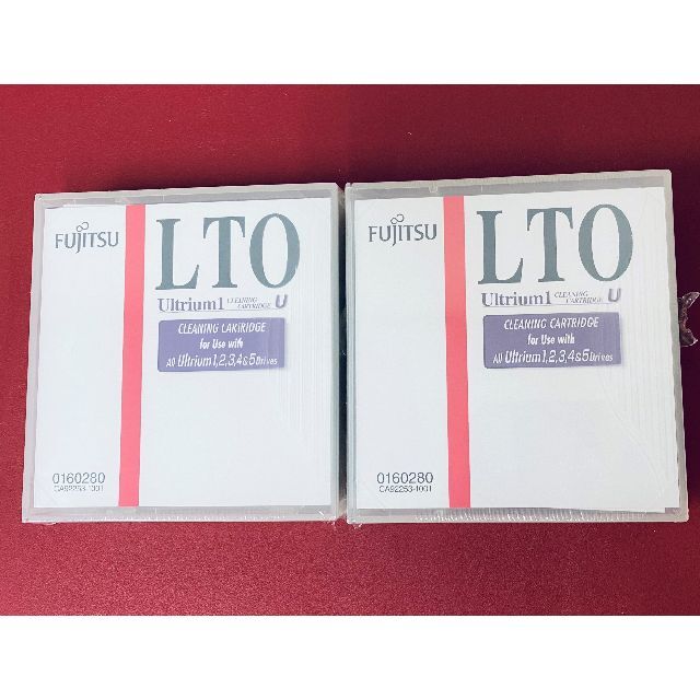 【新品未開封】LTO ultrium1 クリーニングカートリッジ 2本セット