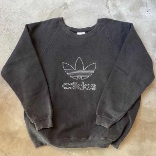 アディダス(adidas)の80s adidas vintageトレフォイル ロゴ あいみょん着用(スウェット)