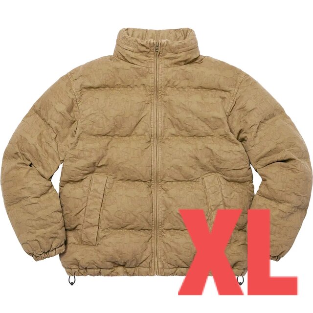 最低価格の Supreme Jacket Denim Jacquard Tip Fat Supreme - ダウン