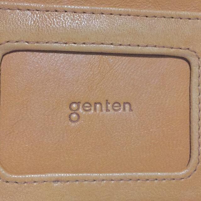 genten(ゲンテン)のゲンテン 2つ折り財布 - ブラウン レザー レディースのファッション小物(財布)の商品写真