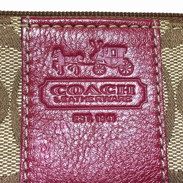 COACH(コーチ)のコーチ コインケース シグネチャー柄 レディースのファッション小物(コインケース)の商品写真