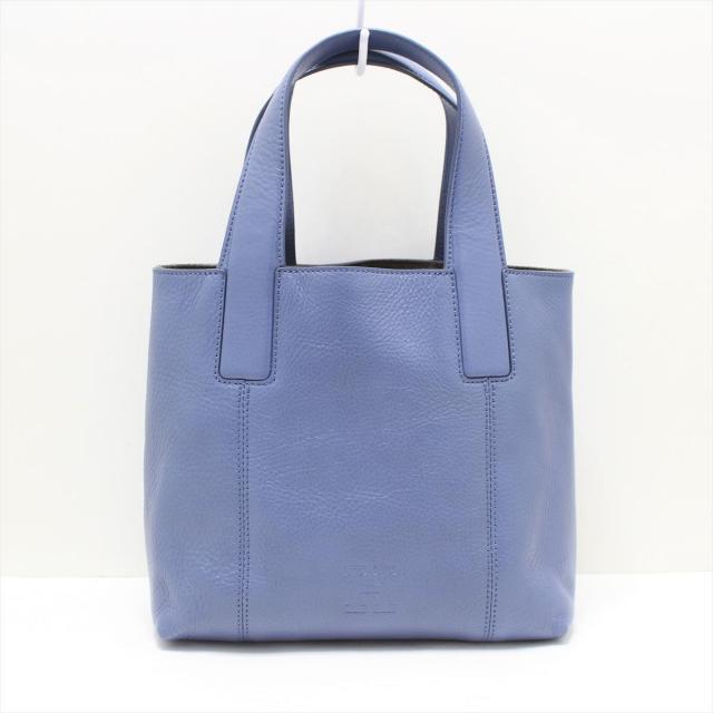 ヒロフ トートバッグ美品 - ブルー レザー - www.husnususlu.com