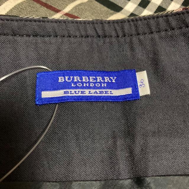 BURBERRY BLUE LABEL(バーバリーブルーレーベル)のバーバリーブルーレーベル ミニスカート 36 レディースのスカート(ミニスカート)の商品写真