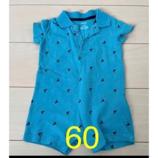 ベビーギャップ(babyGAP)の60サイズ　ロンパース　ポロシャツ(ロンパース)