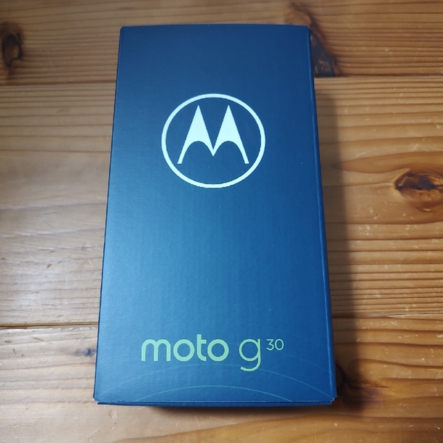 美品　MOTOROLA moto g30 パステルスカイ