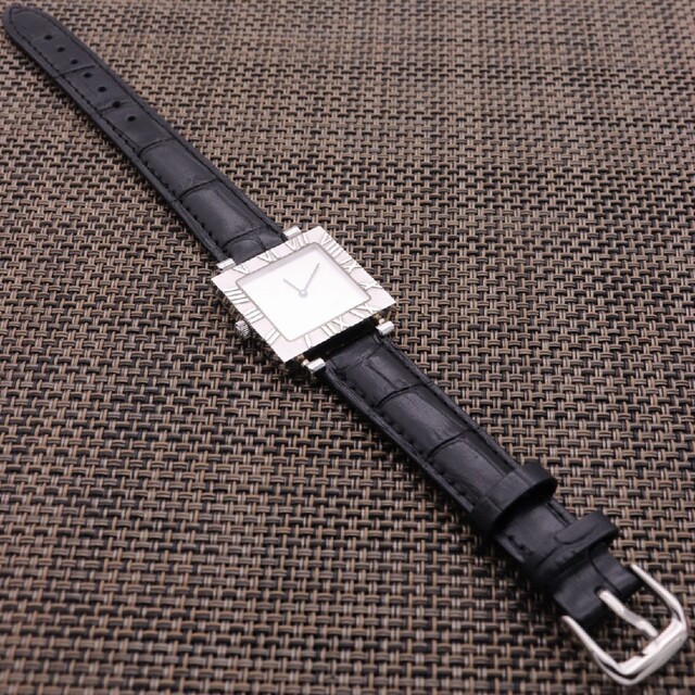 正規品【新品電池】Tiffany アトラス/M3640 動作良好 スクエア 美品