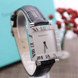 正規品【新品電池】Tiffany アトラス/M3640 動作良好 スクエア 美品