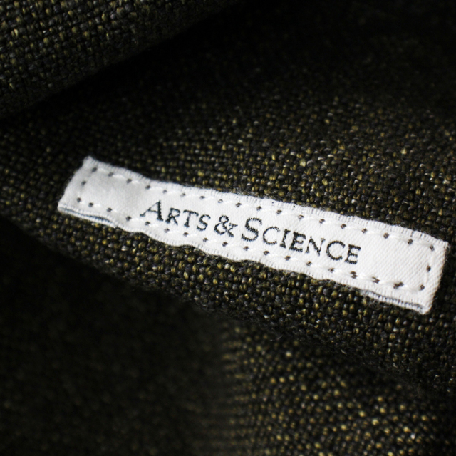 ARTS&SCIENCE(アーツアンドサイエンス)の美品 2022SS ARTS&SCIENCE アーツ＆サイエンス Out stitch totebag L/オリーブ【2400013032322】 レディースのバッグ(トートバッグ)の商品写真