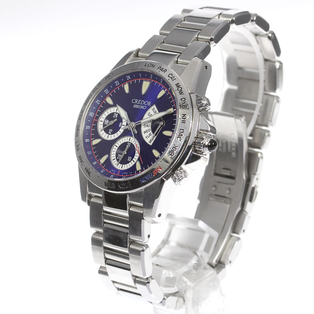 ★箱・保証書付き【SEIKO】セイコー クレドール フェニックス 日韓ワールドカップ 限定500本 4S77-00A0/GCBG977 自動巻き メンズ_713965 2
