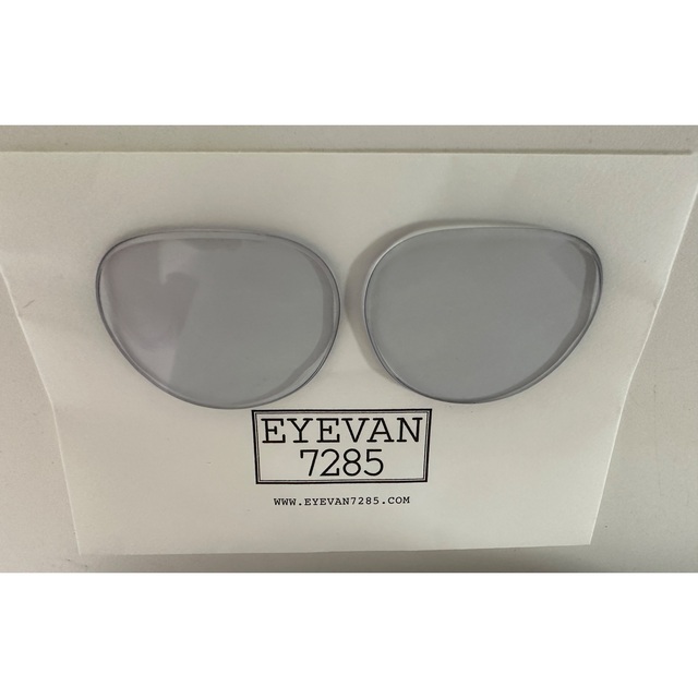 【新品】EYEVAN7285 メガネ　グレー