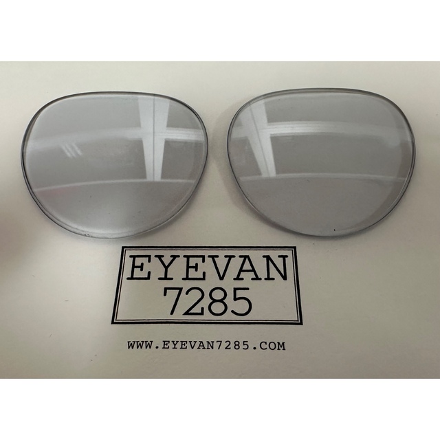 【新品】EYEVAN7285 メガネ　グレー