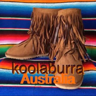 koolaburraクーラブラ OG限定ダブルフリンジムートンブーツ  US6