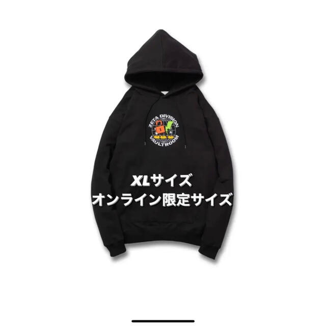 vaultroom VR×ZETA HOODIE 黒 XL ブラック BLACK