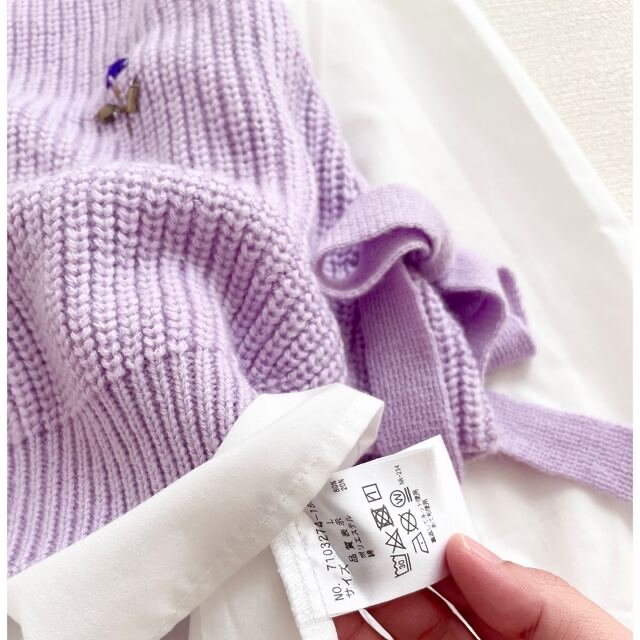 ANNA SUI mini - アナスイミニ 140 ニットベスト ブラウスの通販 by み