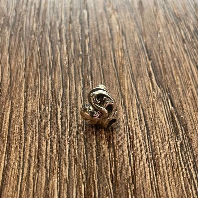 クロムハーツCHROME HEARTS STUD HEARTハートスタッドピアス クロムハーツCHROME HEARTS STUD HEARTハートスタッドピアス