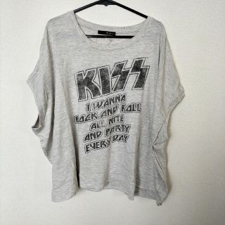 アルシーヴ(archives)のarchives KISS プリントTシャツ(Tシャツ(半袖/袖なし))