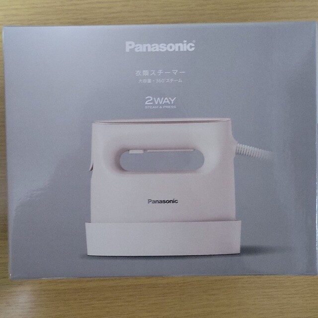 【新品】Panasonic　衣類スチーマー アイボリー NI-FS780-C