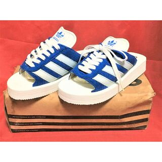 アディダス(adidas)の★90s!レア!アディダス ビーチ ガゼル 青/白 22.5 ビンテージ ⑨★(スニーカー)