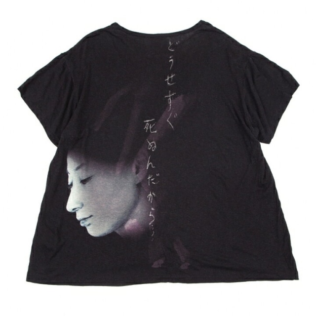 Yohji Yamamoto(ヨウジヤマモト)の3 BLACK Scandal Yohji Yamamoto 内田すずめ  メンズのトップス(Tシャツ/カットソー(半袖/袖なし))の商品写真