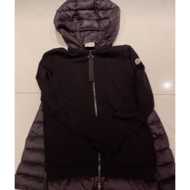 高品質】 MONCLER - モンクレール 異素材ニットパーカー S ニット+
