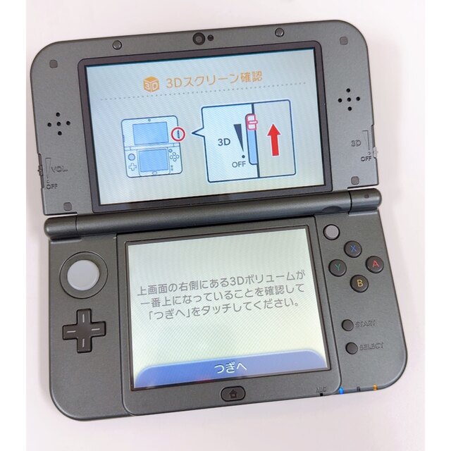 ★ジャンク ニンテンドー NEW 3DS LL メタリックブラック