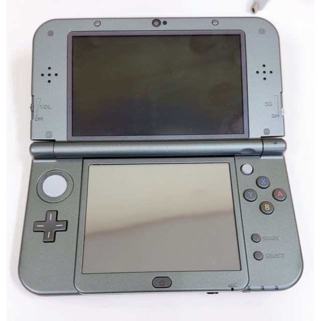 【動作良好済み】Newニンテンドー3DS LL メタリックブラック  ジャンク品