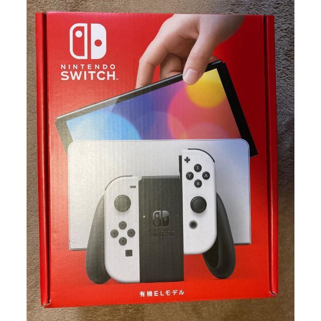 ホワイト系購入店印Nintendo Switch 有機ELモデル