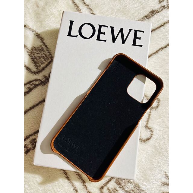 LOEWE iPhone12promax レザーケース