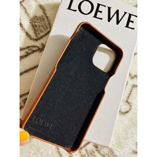 スマホアクセサリーLOEWE iPhone12promax レザーケース