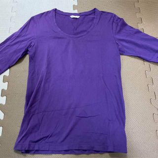 UNIQLO(Tシャツ/カットソー(七分/長袖) ・ パープル/紫色系)の UNIQLO(Tシャツ/カットソー(七分/長袖) ・ パープル/紫色系)の